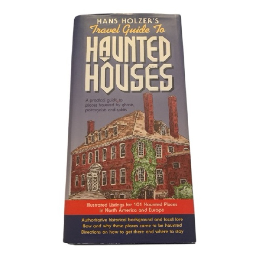 Travel‎ Guide to Haunted Houses Paperback Book by Hans Holzer